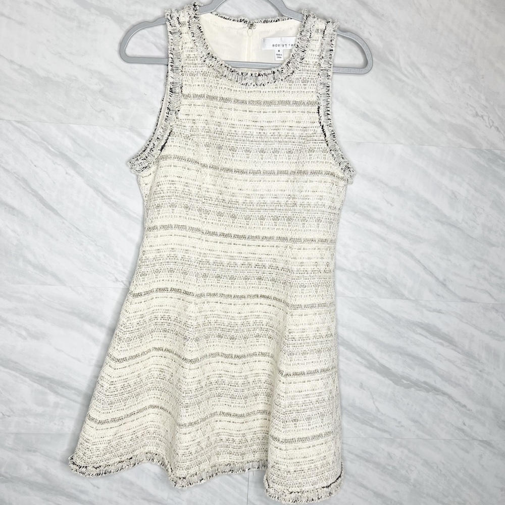 ADELYN RAE | Tweed Boucle Fit n Flare Dress 4